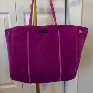Hermosa London Fuchsia velvet Women's Tote Bag